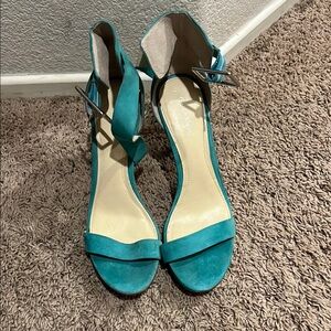 Turquoise sandals